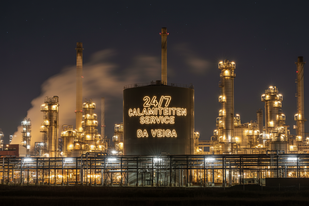 Nee er moet staan 24/7 calamiteiten service Da veiga